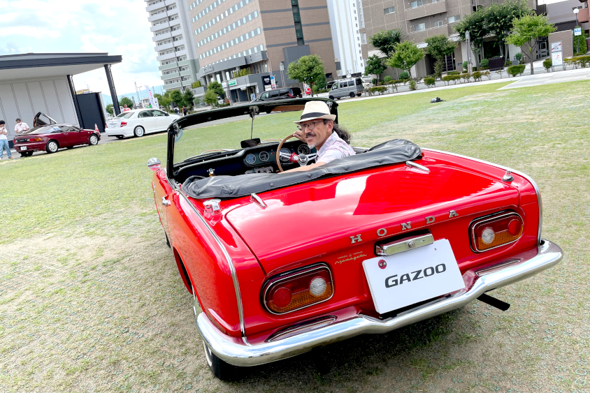 GAZOO愛車広場 出張取材会 in 山形に参加したホンダS800