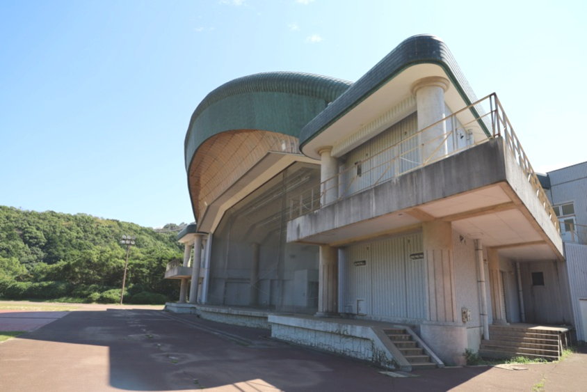 愛車広場 出張取材会 in 長崎の稲佐山公園の野外音楽堂