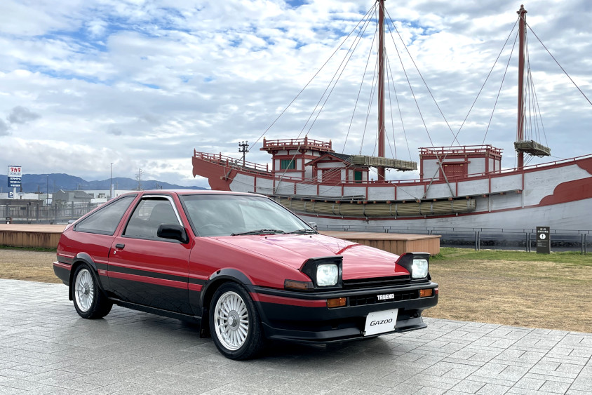 トヨタ・スプリンタートレノ(AE86)(GAZOO愛車広場 出張取材会 in 奈良)