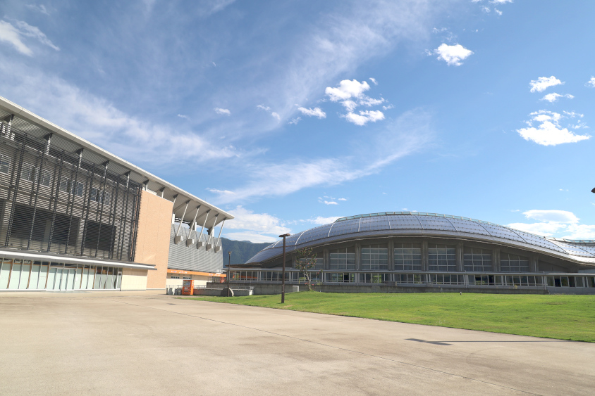 GAZOO愛車広場出張取材会 in 長野の会場の長野オリンピックスタジアム