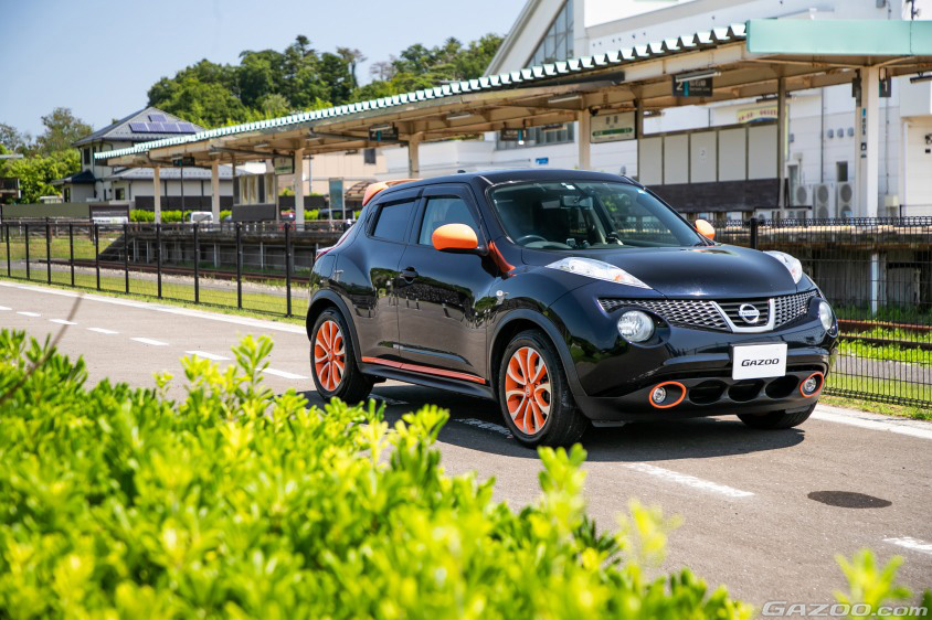 GAZOO愛車広場 出張取材会 in 宮城に参加した日産・ジューク