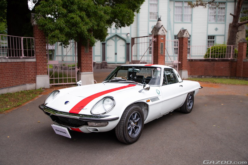 GAZOO愛車広場 出張取材会 in 群馬に参加したマツダ・コスモスポーツ