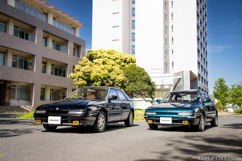 マツダ・ユーノス100ファミリア アスティナと＠GAZOO愛車広場 出張取材会 in 島根