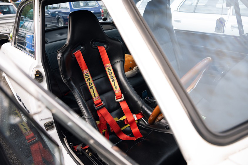 いすゞ・ベレット1600GTtypeRのバケットシート