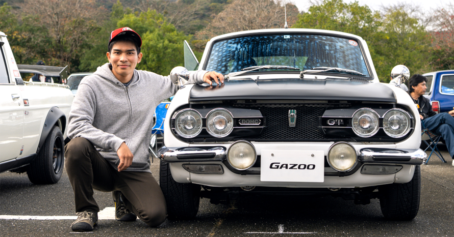 父親の形見でもある1971年式のいすゞ・ベレットで走りを楽しむ27才