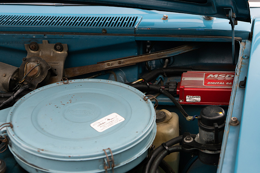 日産・ブルーバード(P411)のキャブレター