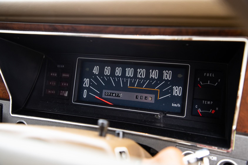 トヨタ・クラウン(MS105)のメーター