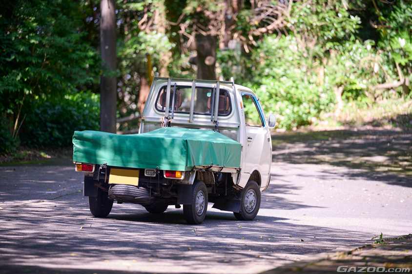 ダイハツ・ハイゼット360のリヤ