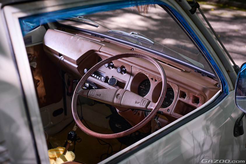 ダイハツ・ハイゼット360のステアリング