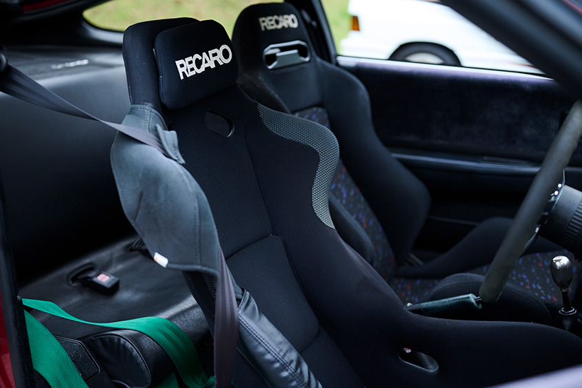 ホンダ・CR-X（サイバースポーツ）のレカロ―シート