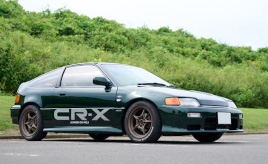 ホンダと縁のあるオーナーの愛情を一身に受け甦った1987年式ホンダ CR-X Si（EF7型）