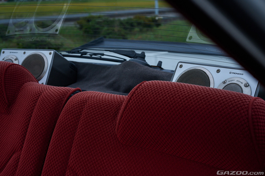 日産・スカイライン2000RSターボのオーディオ