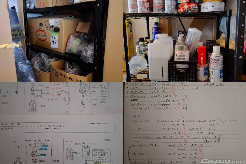 日産・ローレルV20ターボメダリスト(C32型)の整備記録やストックパーツ