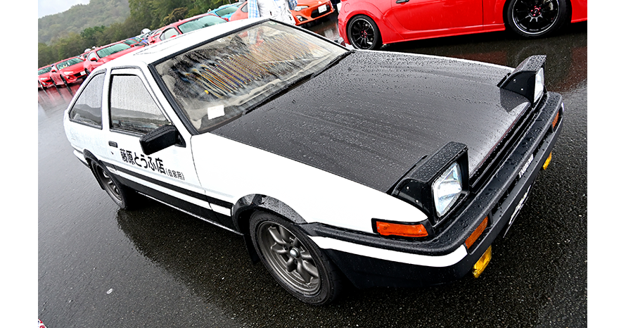 イニシャルD 頭文字D スプリンタートレノ　トヨタAE86 非売品 マンガ「頭文字D」に登場するトヨタ「スプリンタートレノ（AE86）」を