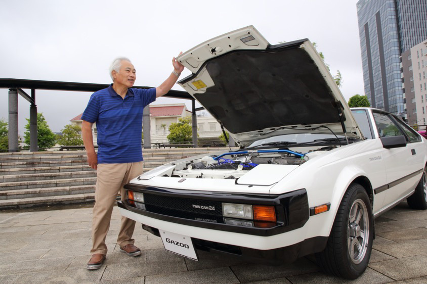 トヨタ・セリカXX 2000GT(ツインカム24)とオーナーのフェニックスさん