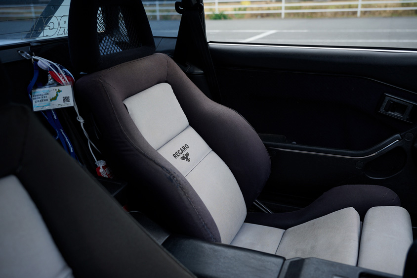 トヨタ・MR2のシート
