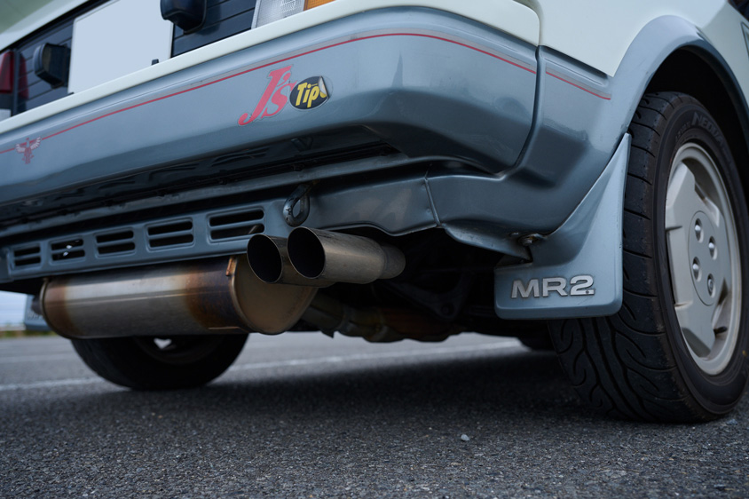 トヨタ・MR2のエキゾースト