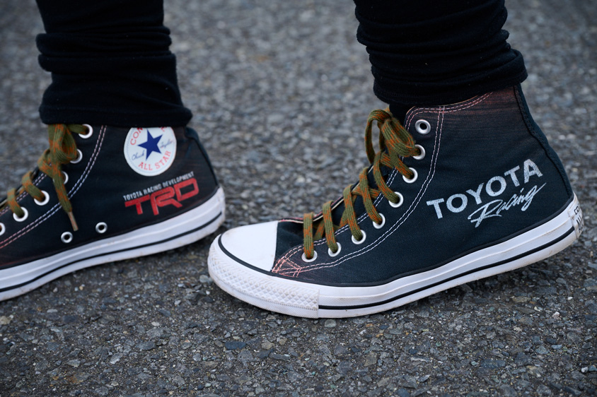 トヨタ・MR2のオーナーのシューズ