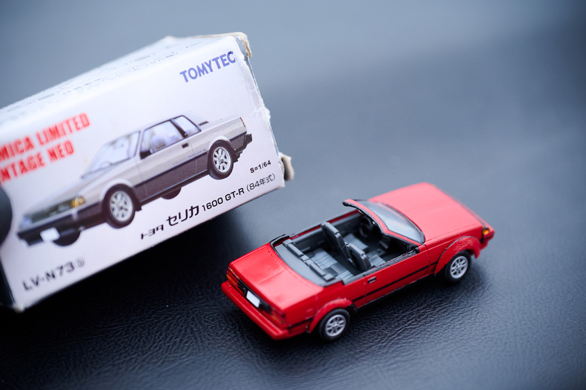 トヨタ・セリカコンバーチブルGT-Sのミニカー