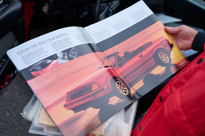 トヨタ・セリカコンバーチブルGT-Sのカタログ