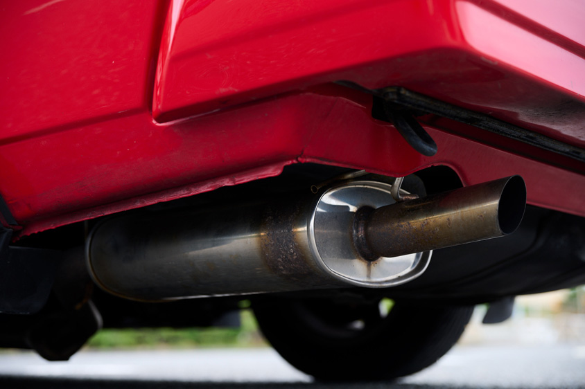 トヨタ・セリカコンバーチブルGT-Sのマフラー