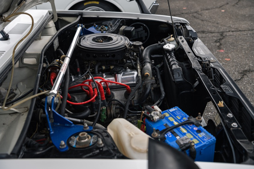 トヨタ・スターレットバン(KP61V)のエンジン