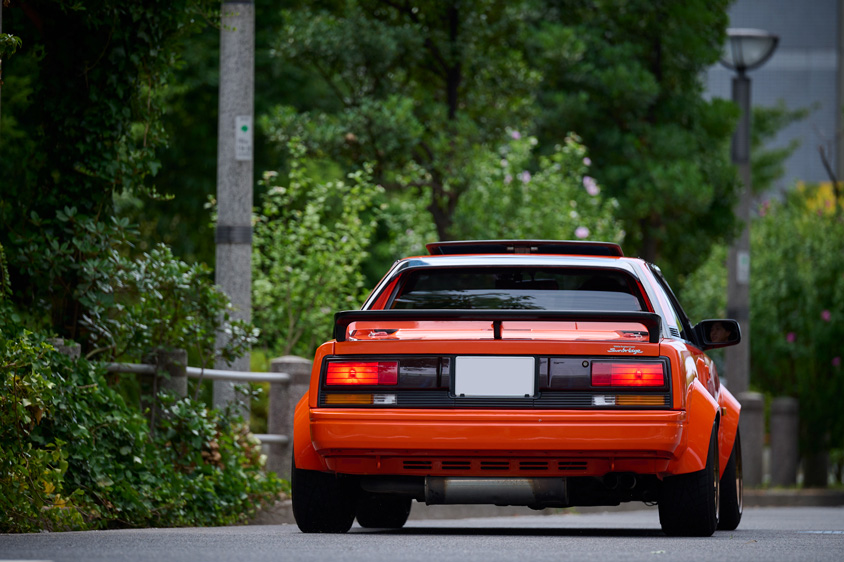 トヨタ・MR2（AW11）のリヤビュー