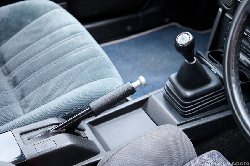 シフトノブジュラルミン製ブラックアルマイト仕上げ、ユーノスロードスター