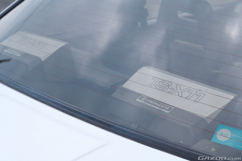 トヨタ・カローラレビン（ハチロク／AE86）のスピーカー