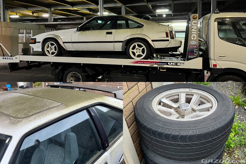 レストアを始めるときのトヨタ・セリカスープラ Pタイプ