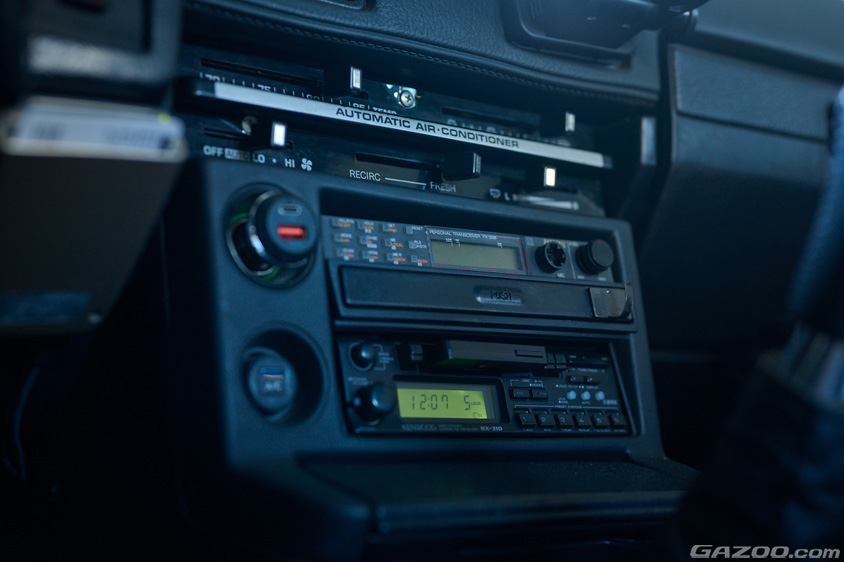 トヨタ・セリカスープラ Pタイプのオーディオ