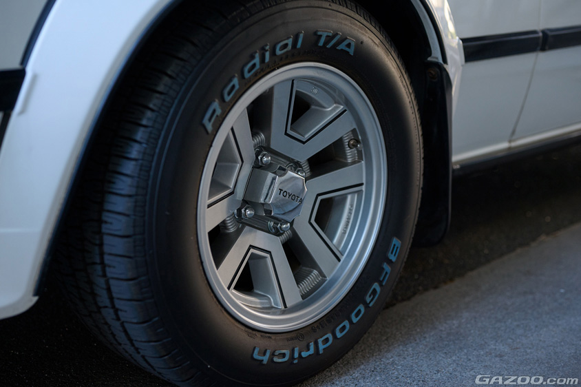 トヨタ・セリカスープラ Pタイプの純正ホイール