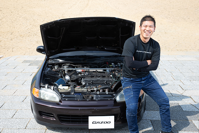 人生初の愛車と同じエンジンにこだわったシビックは 未来の家族のためのファミリーカーに 取材地 福岡 トヨタ自動車のクルマ情報サイト Gazoo