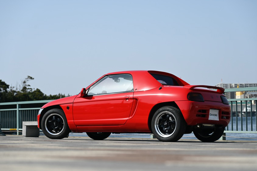 ホンダ・ビートに左サイド