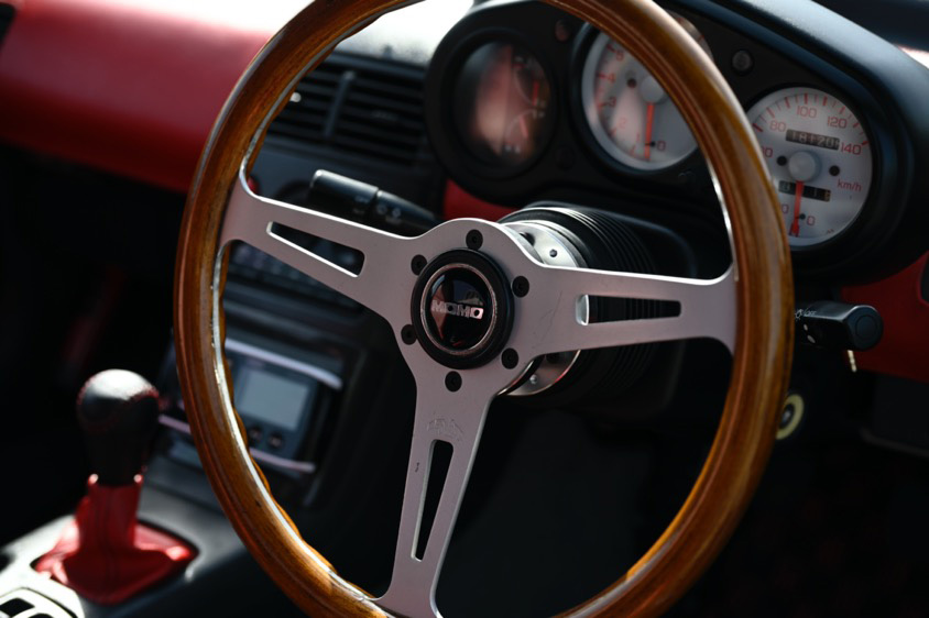 ホンダ・ビートのステアリング