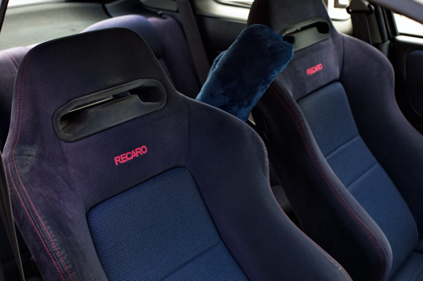 ホンダ・インテグラタイプRのシート