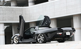 NSX(NA1)をベースに、小学生の時から憧れたスーパーカーを自ら作り上げる