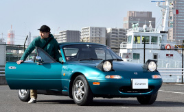 限定仕様車だけのエメラルドグリーンに惚れ込んで。ユーノス・ロードスターSRリミテッド(NA8C型)