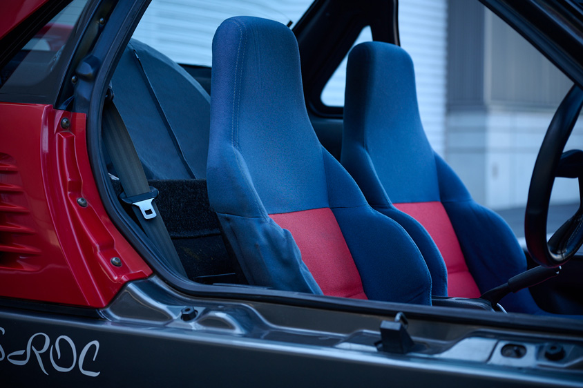 マツダ オートザムAZ-1のシート