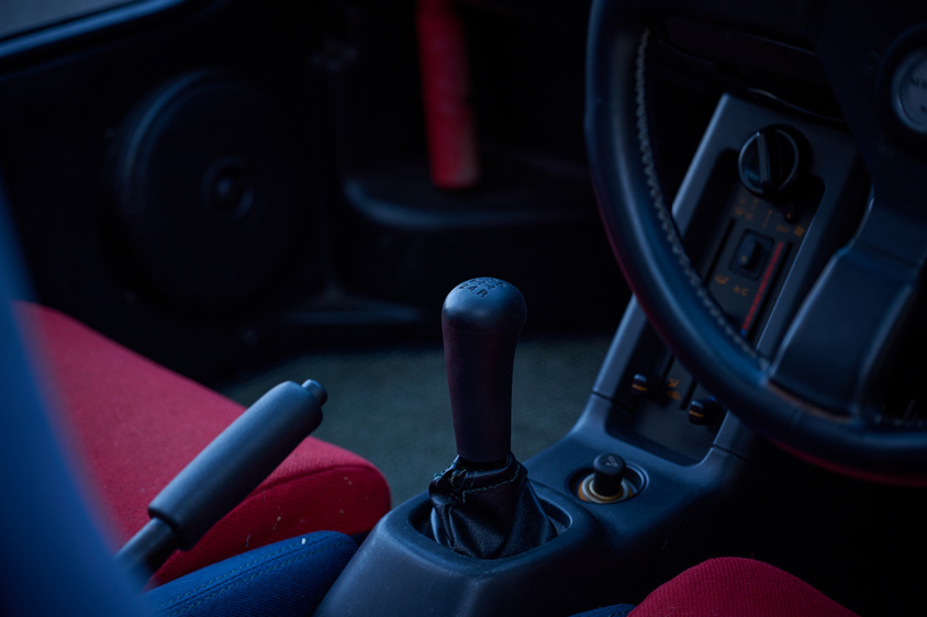 マツダ オートザムAZ-1のシフト