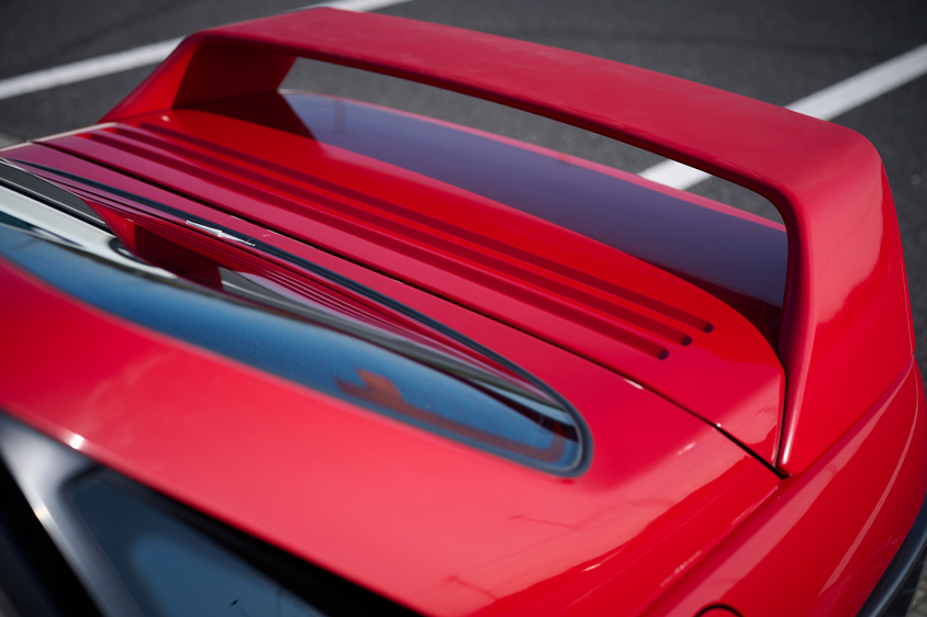 マツダ オートザムAZ-1のリアウイング