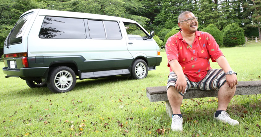 日産バネットラルゴ 旧車として大事にされながら、現役でファミリー