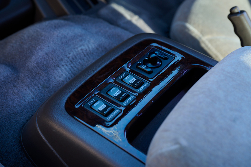 日産・ホーミーコーチのセンターコンソール