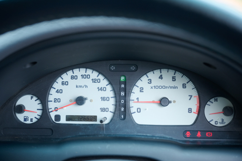 日産・セレナ　ハイウェイスターのメーター