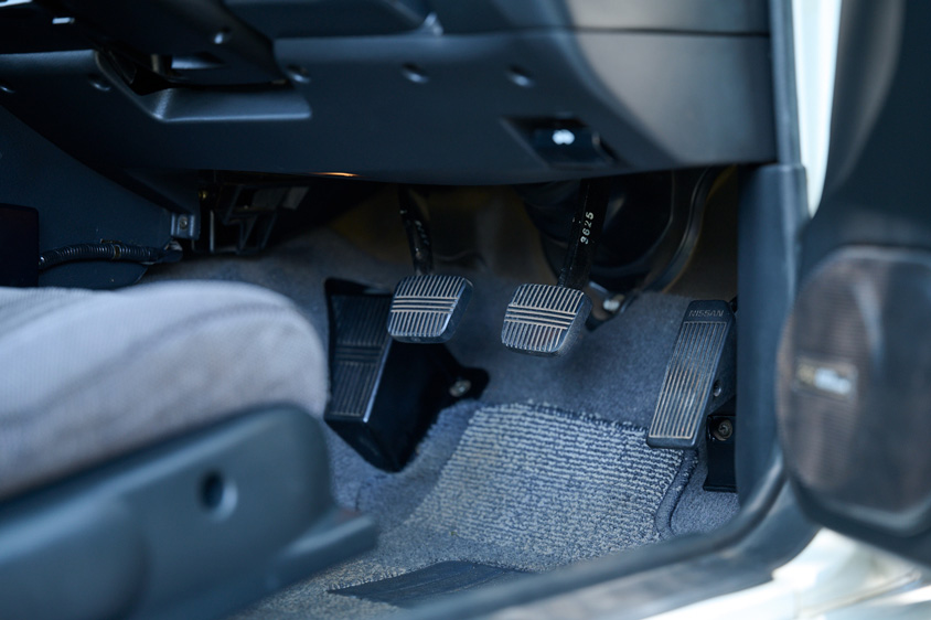 日産・シルビア（S13）のペダル