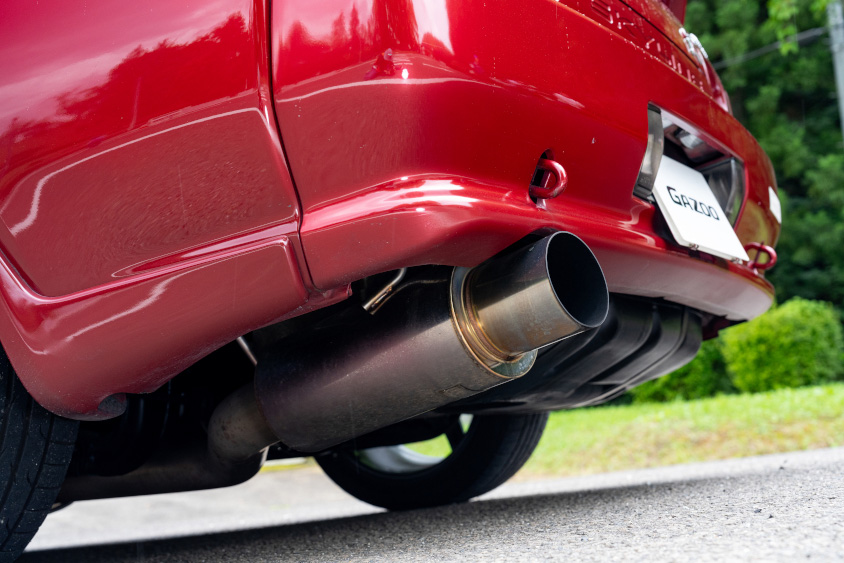 日産・スカイラインGT-R（R32型）のエキゾースト