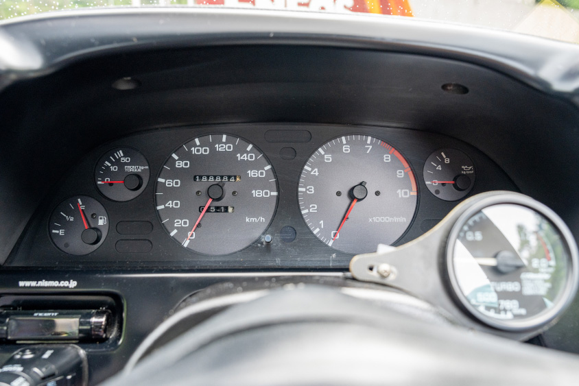 日産・スカイラインGT-R（R32型）のメーター