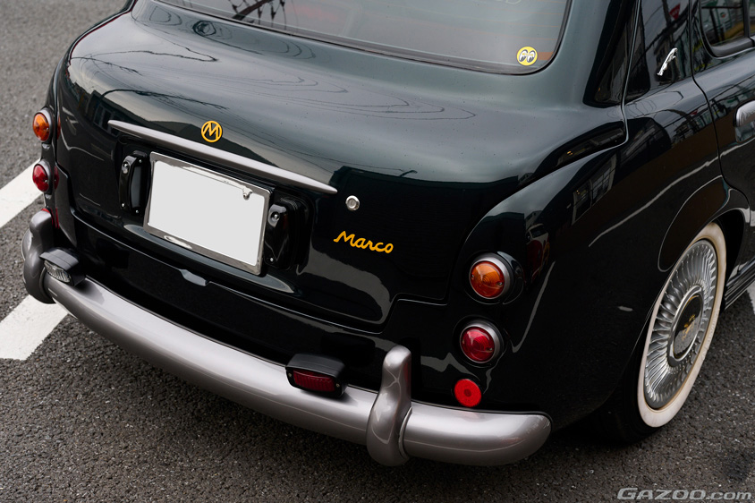 マルコ1000デラックスのテールランプとリヤのウインカー