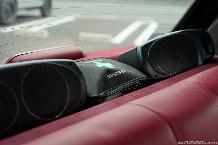 マルコ1000デラックスの装着した当時モノのケンウッド製スピーカー