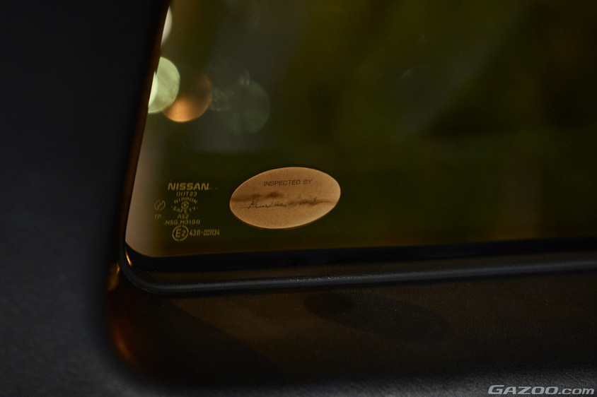 日産・フェアレディアZ(Z32型)に貼られたシール